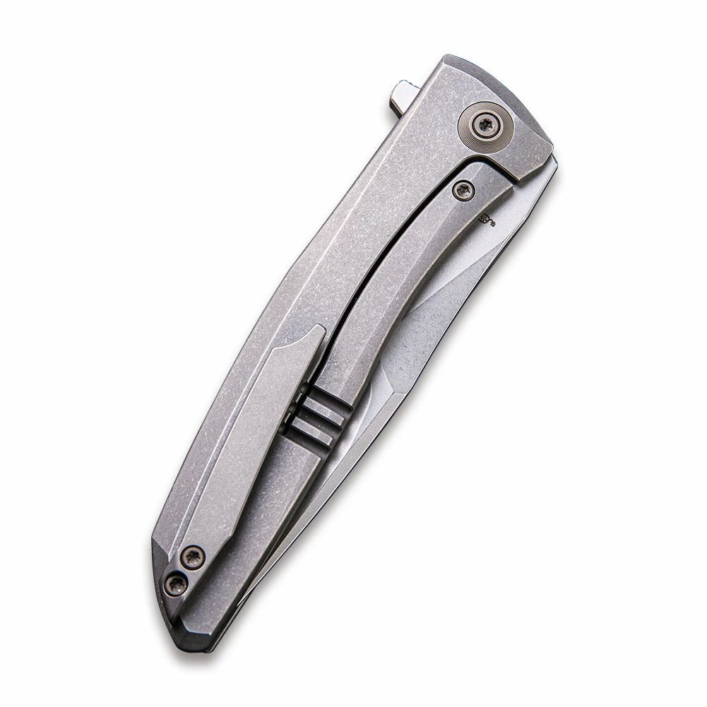 WEKNIFE Scoppio Flipper Knife Titanium Handle (3.63" CPM 20CV Blade) 923B 8 WEKNIFE Scoppio Flipper Knife Titanium Handle (3.63" CPM 20CV Blade) 923B - Image 6