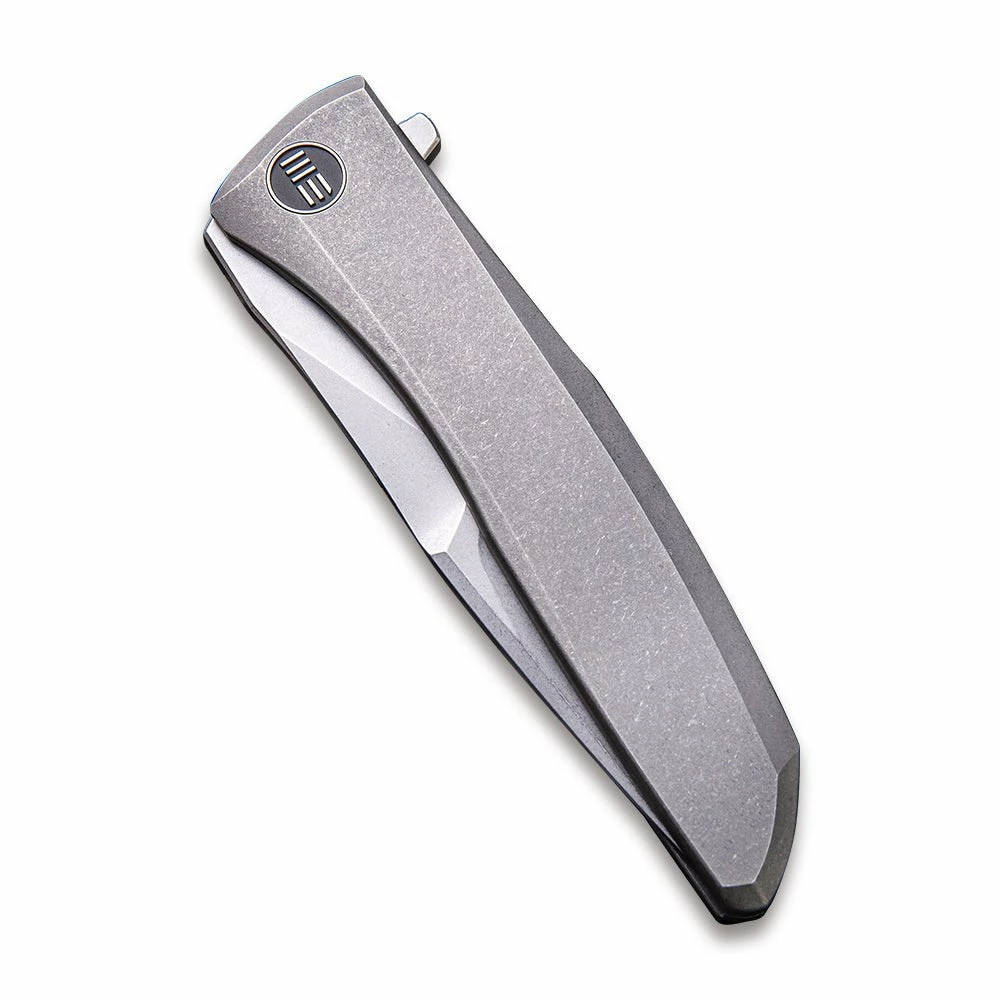 WEKNIFE Scoppio Flipper Knife Titanium Handle (3.63" CPM 20CV Blade) 923B 7 WEKNIFE Scoppio Flipper Knife Titanium Handle (3.63" CPM 20CV Blade) 923B - Image 5