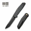 WEKNIFE Shadowfire Flipper Knife Titanium Handle (3.97" CPM 20CV Blade) WE22035-1 1 WEKNIFE Shadowfire Flipper Knife Titanium Handle (3.97" CPM 20CV Blade) WE22035-1 -WE KNIFE Sales weknife shadowfire flipper knife black titanium handle 397 black stonewashed bevels black brushed flats cpm 20cv blade we22035 1 453066