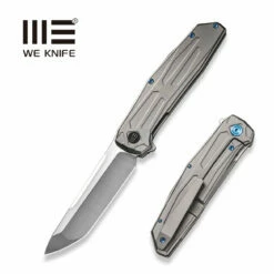 WEKNIFE Shadowfire Flipper Knife Titanium Handle (3.97" CPM 20CV Blade) WE22035-2