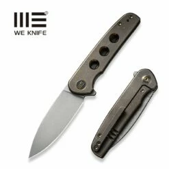 WEKNIFE Shakan Flipper Knife Titanium Handle (2.97" CPM 20CV Blade) WE20052B-2