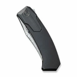 WEKNIFE Shuddan Flipper Knife Titanium Handle (3.48" Hakkapella Damasteel Blade) WE21015-DS1 -WE KNIFE Sales weknife shuddan flipper knife titanium handle 348 hakkapella damasteel blade we21015 ds1 203914