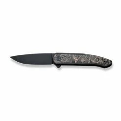WEKNIFE Smooth Sentinel Flipper Knife Titanium Handle With Carbon Fiber Inlay (2.97" CPM 20CV Blade) WE20043-6 -WE KNIFE Sales weknife smooth sentinel flipper knife titanium handle with carbon fiber inlay 297 cpm 20cv blade we20043 6 267735