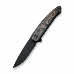 WEKNIFE Smooth Sentinel Flipper Knife Titanium Handle With Carbon Fiber Inlay (2.97" CPM 20CV Blade) WE20043-6 -WE KNIFE Sales weknife smooth sentinel flipper knife titanium handle with carbon fiber inlay 297 cpm 20cv blade we20043 6 300958