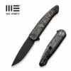 WEKNIFE Smooth Sentinel Flipper Knife Titanium Handle With Carbon Fiber Inlay (2.97" CPM 20CV Blade) WE20043-6 -WE KNIFE Sales weknife smooth sentinel flipper knife titanium handle with carbon fiber inlay 297 cpm 20cv blade we20043 6 954121