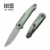 WEKNIFE Smooth Sentinel Flipper Knife Titanium Handle With G10 Inlay (2.97" CPM 20CV Blade) WE20043-2 -WE KNIFE Sales weknife smooth sentinel flipper knife titanium handle with g10 inlay 297 cpm 20cv blade we20043 2 760445
