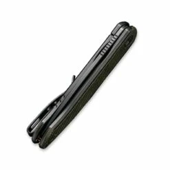 WEKNIFE Smooth Sentinel Flipper Knife Titanium Handle With Micarta Inlay (2.97" CPM 20CV Blade) WE20043-4 -WE KNIFE Sales weknife smooth sentinel flipper knife titanium handle with micarta inlay 297 cpm 20cv blade we20043 4 489049