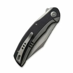 WEKNIFE Snick Flipper Knife Titanium Handle With G10 Inlay (3.47" CPM 20CV Blade) WE19022F-1 -WE KNIFE Sales weknife snick flipper knife titanium handle with g10 inlay 347 cpm 20cv blade we19022f 1 302055