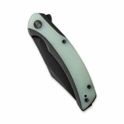 WEKNIFE Snick Flipper Knife Titanium Handle With G10 Inlay (3.47" CPM 20CV Blade) WE19022F-4 -WE KNIFE Sales weknife snick flipper knife titanium handle with g10 inlay 347 cpm 20cv blade we19022f 4 359923