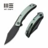 WEKNIFE Snick Flipper Knife Titanium Handle With G10 Inlay (3.47" CPM 20CV Blade) WE19022F-4 -WE KNIFE Sales weknife snick flipper knife titanium handle with g10 inlay 347 cpm 20cv blade we19022f 4 787248