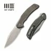 WEKNIFE Snick Flipper Knife Titanium Handle With Micarta Inlay (3.47" CPM 20CV Blade) WE19022F-5 -WE KNIFE Sales weknife snick flipper knife titanium handle with micarta inlay 347 cpm 20cv blade we19022f 5 893243