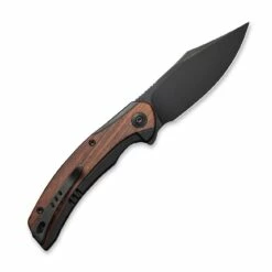 New Release -WE KNIFE Sales weknife snick flipper knife titanium handle with wood inlay 347 cpm 20cv blade we19022f 3 587500
