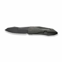 WEKNIFE Solid Flipper Knife Titanium Handle (3.88" CPM 20CV Blade) WE22028-1 -WE KNIFE Sales weknife solid flipper knife black titanium integral handle 388 black stonewashed cpm 20cv blade we22028 1 634551