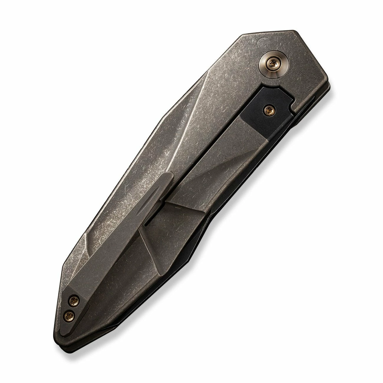 WEKNIFE Solid Flipper Knife Titanium Handle (3.88" CPM 20CV Blade) WE22028-3 10 WEKNIFE Solid Flipper Knife Titanium Handle (3.88" CPM 20CV Blade) WE22028-3 - Image 8