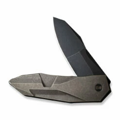 WEKNIFE Solid Flipper Knife Titanium Handle (3.88" CPM 20CV Blade) WE22028-3 20 WEKNIFE Solid Flipper Knife Titanium Handle (3.88" CPM 20CV Blade) WE22028-3 -WE KNIFE Sales weknife solid flipper knife bronze titanium integral handle 388 black stonewashed cpm 20cv blade we22028 3 952565