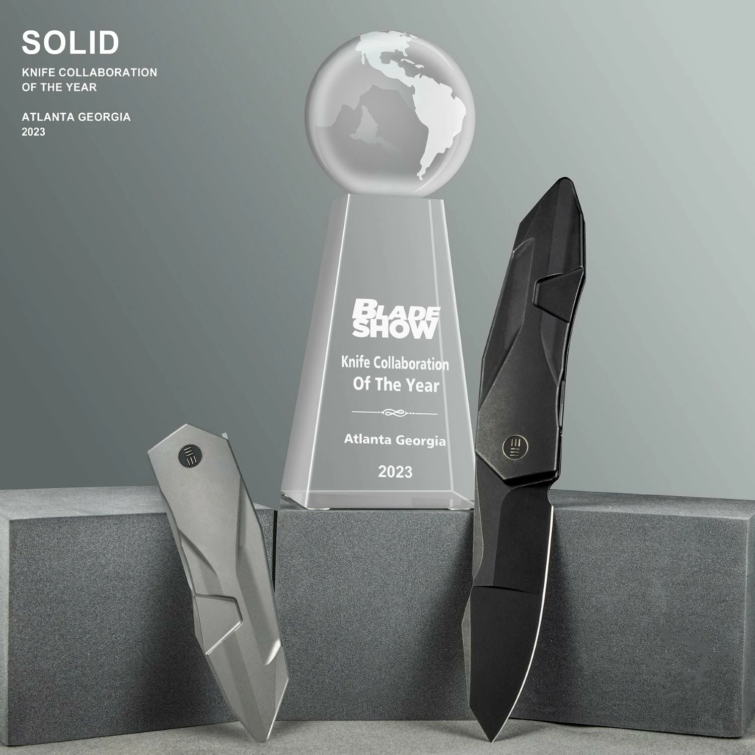 WEKNIFE Solid Flipper Knife Titanium Handle (3.88" CPM 20CV Blade) WE22028-3 4 WEKNIFE Solid Flipper Knife Titanium Handle (3.88" CPM 20CV Blade) WE22028-3 - Image 2