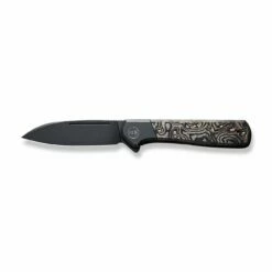 WEKNIFE Soothsayer Flipper Knife Titanium Handle With Carbon Fiber Inlay (3.48" CPM 20CV Blade) WE20050-2 -WE KNIFE Sales weknife soothsayer flipper knife titanium handle with carbon fiber inlay 348 cpm 20cv we20050 2 672711
