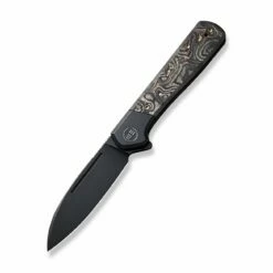 WEKNIFE Soothsayer Flipper Knife Titanium Handle With Carbon Fiber Inlay (3.48" CPM 20CV Blade) WE20050-2 -WE KNIFE Sales weknife soothsayer flipper knife titanium handle with carbon fiber inlay 348 cpm 20cv we20050 2 692326