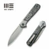 WEKNIFE Soothsayer Flipper Knife Titanium Handle With Carbon Fiber Inlay (3.48" CPM 20CV Blade) WE20050-3 -WE KNIFE Sales weknife soothsayer flipper knife titanium handle with carbon fiber inlay 348 cpm 20cv we20050 3 700250