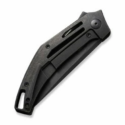 WEKNIFE Speedliner Flipper Knife Black Titanium Handle (3.39" Black Stonewashed CPM 20CV Blade) WE22045C-1 -WE KNIFE Sales weknife speedliner flipper knife black titanium handle 339 black stonewashed cpm 20cv blade we22045c 1 318403