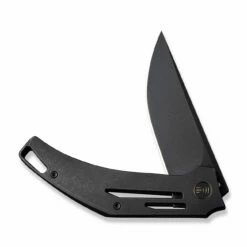 WEKNIFE Speedliner Flipper Knife Black Titanium Handle (3.39" Black Stonewashed CPM 20CV Blade) WE22045C-1 -WE KNIFE Sales weknife speedliner flipper knife black titanium handle 339 black stonewashed cpm 20cv blade we22045c 1 422128