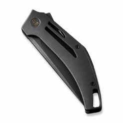 WEKNIFE Speedliner Flipper Knife Black Titanium Handle (3.39" Black Stonewashed CPM 20CV Blade) WE22045C-1 -WE KNIFE Sales weknife speedliner flipper knife black titanium handle 339 black stonewashed cpm 20cv blade we22045c 1 808338