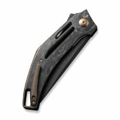 WEKNIFE Speedliner Flipper Knife Shredded Carbon Fiber Handle (3.39" Black Stonewashed CPM 20CV Blade) WE22045B-2 -WE KNIFE Sales weknife speedliner flipper knife shredded carbon fiber handle 339 black stonewashed cpm 20cv blade we22045b 2 780920