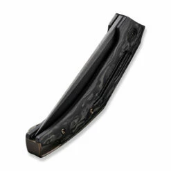 WEKNIFE Speedliner Flipper Knife Shredded Carbon Fiber Handle (3.39" Black Stonewashed CPM 20CV Blade) WE22045B-2 -WE KNIFE Sales weknife speedliner flipper knife shredded carbon fiber handle 339 black stonewashed cpm 20cv blade we22045b 2 994306