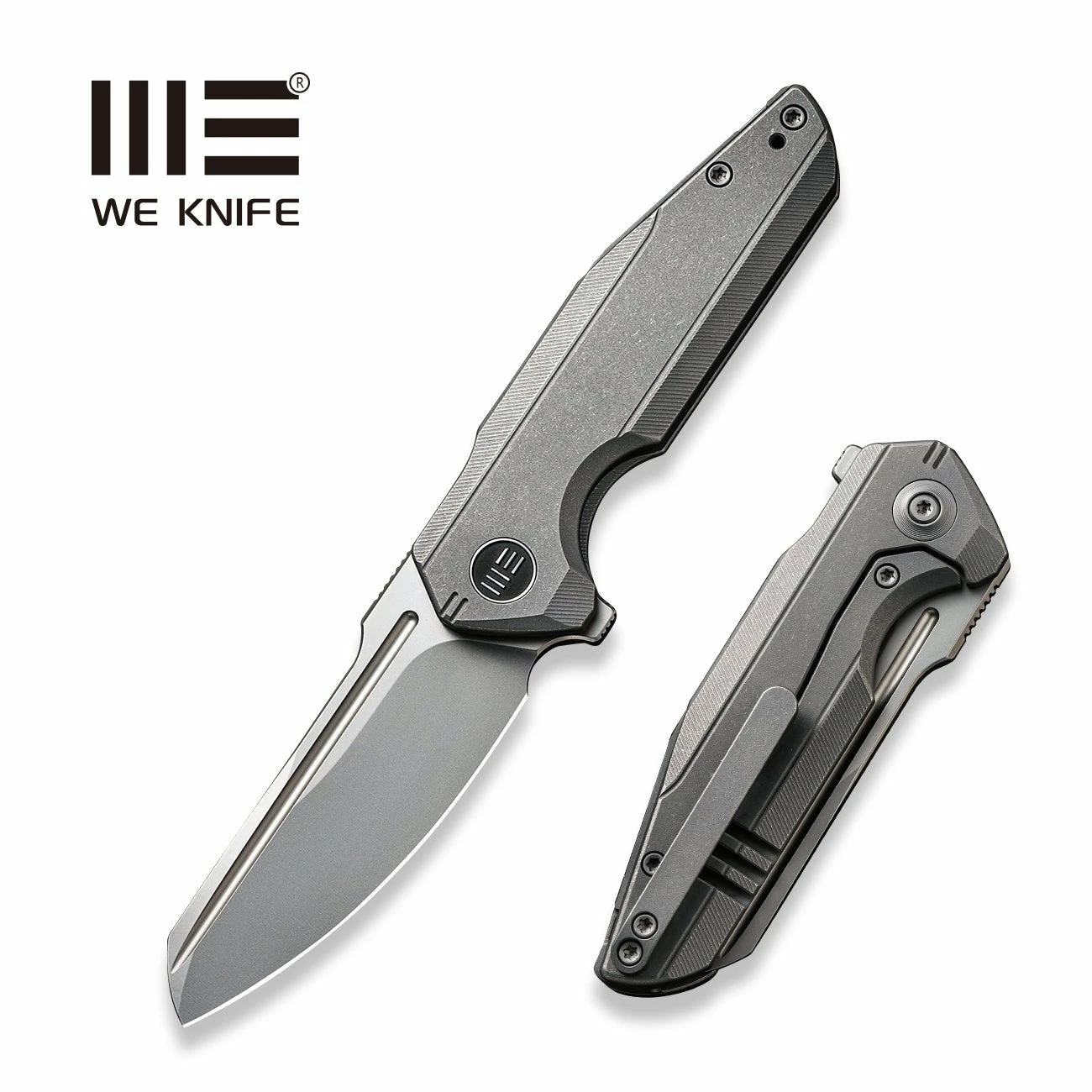 WEKNIFE StarHawk Flipper Knife Titanium Handle (2.81" CPM 20CV Blade) WE21017-1 3 WEKNIFE StarHawk Flipper Knife Titanium Handle (2.81" CPM 20CV Blade) WE21017-1