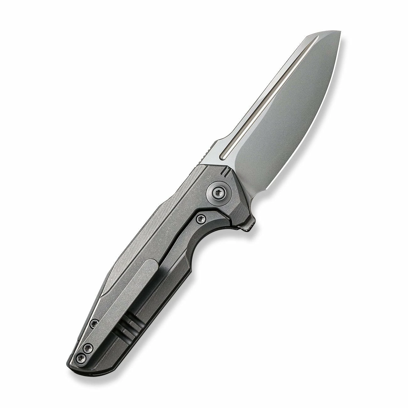 WEKNIFE StarHawk Flipper Knife Titanium Handle (2.81" CPM 20CV Blade) WE21017-1 4 WEKNIFE StarHawk Flipper Knife Titanium Handle (2.81" CPM 20CV Blade) WE21017-1 - Image 2