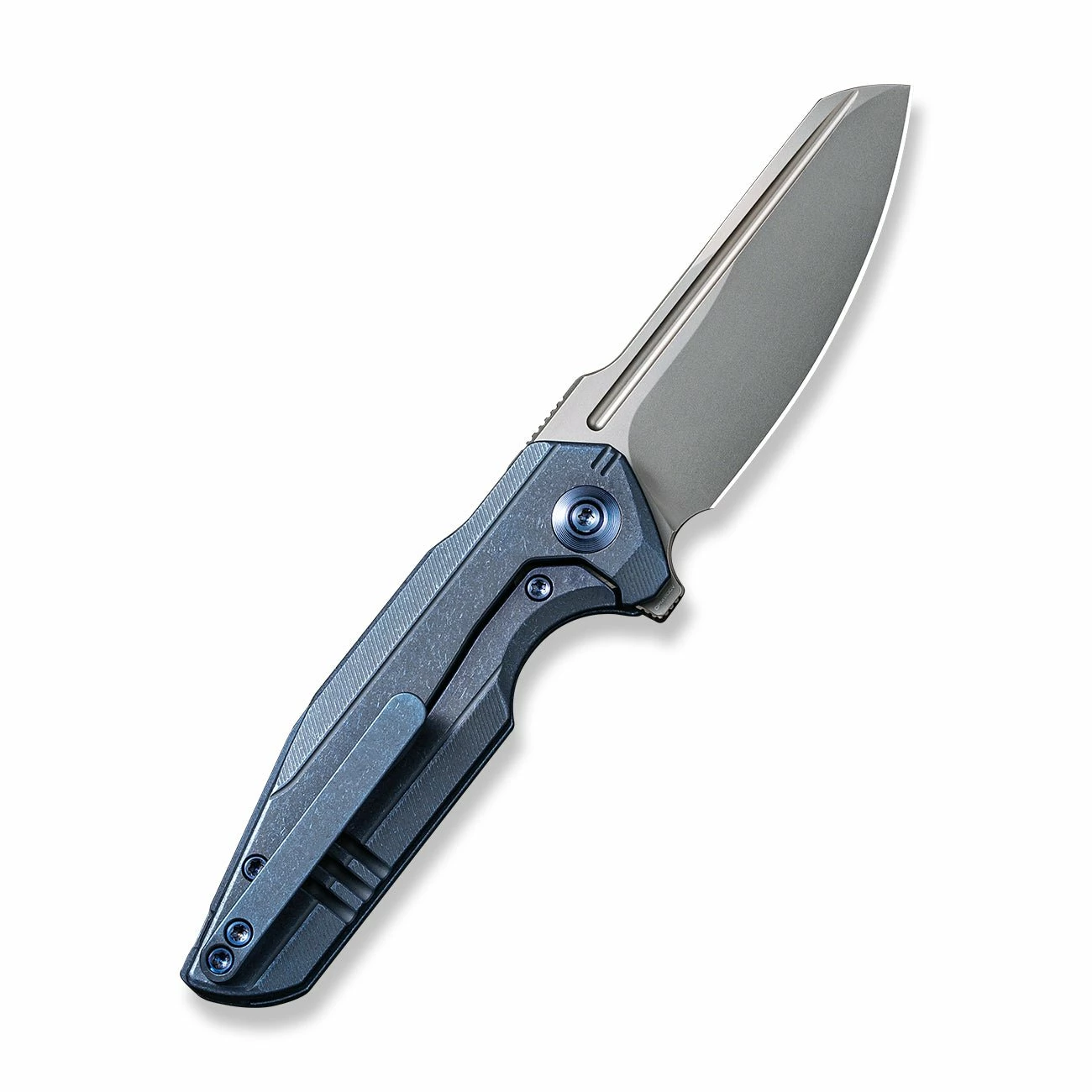 WEKNIFE StarHawk Flipper Knife Titanium Handle (2.81" CPM 20CV Blade) WE21017-4 4 WEKNIFE StarHawk Flipper Knife Titanium Handle (2.81" CPM 20CV Blade) WE21017-4 - Image 2
