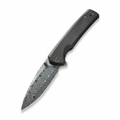 WEKNIFE Subjugator Flipper & Thumb Stud Knife Titanium Handle (3.48" Damasteel Blade) WE21014C-DS1 -WE KNIFE Sales weknife subjugator flipper thumb stud knife titanium handle 348 damasteel blade we21014c ds1 355002