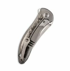 WEKNIFE Synergy2 Flipper Knife Titanium Handle With Carbon Fiber Inlay (3.49" M390 Blade) 912CF-A -WE KNIFE Sales weknife synergy2 flipper knife titanium handle with carbon fiber inlay 349 m390 blade 912cf a 549885