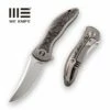 WEKNIFE Synergy2 Flipper Knife Titanium Handle With Carbon Fiber Inlay (3.49" M390 Blade) 912CF-A -WE KNIFE Sales weknife synergy2 flipper knife titanium handle with carbon fiber inlay 349 m390 blade 912cf a 915163