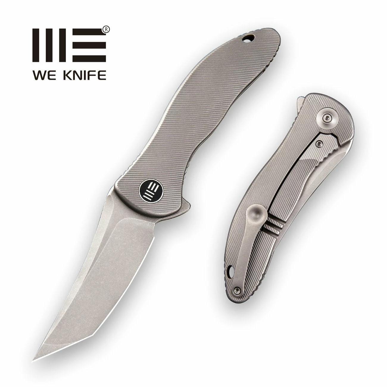WEKNIFE Synergy2 Flipper Knife Titanium Integral Handle (3.49" M390 Blade) 912C 3 WEKNIFE Synergy2 Flipper Knife Titanium Integral Handle (3.49" M390 Blade) 912C