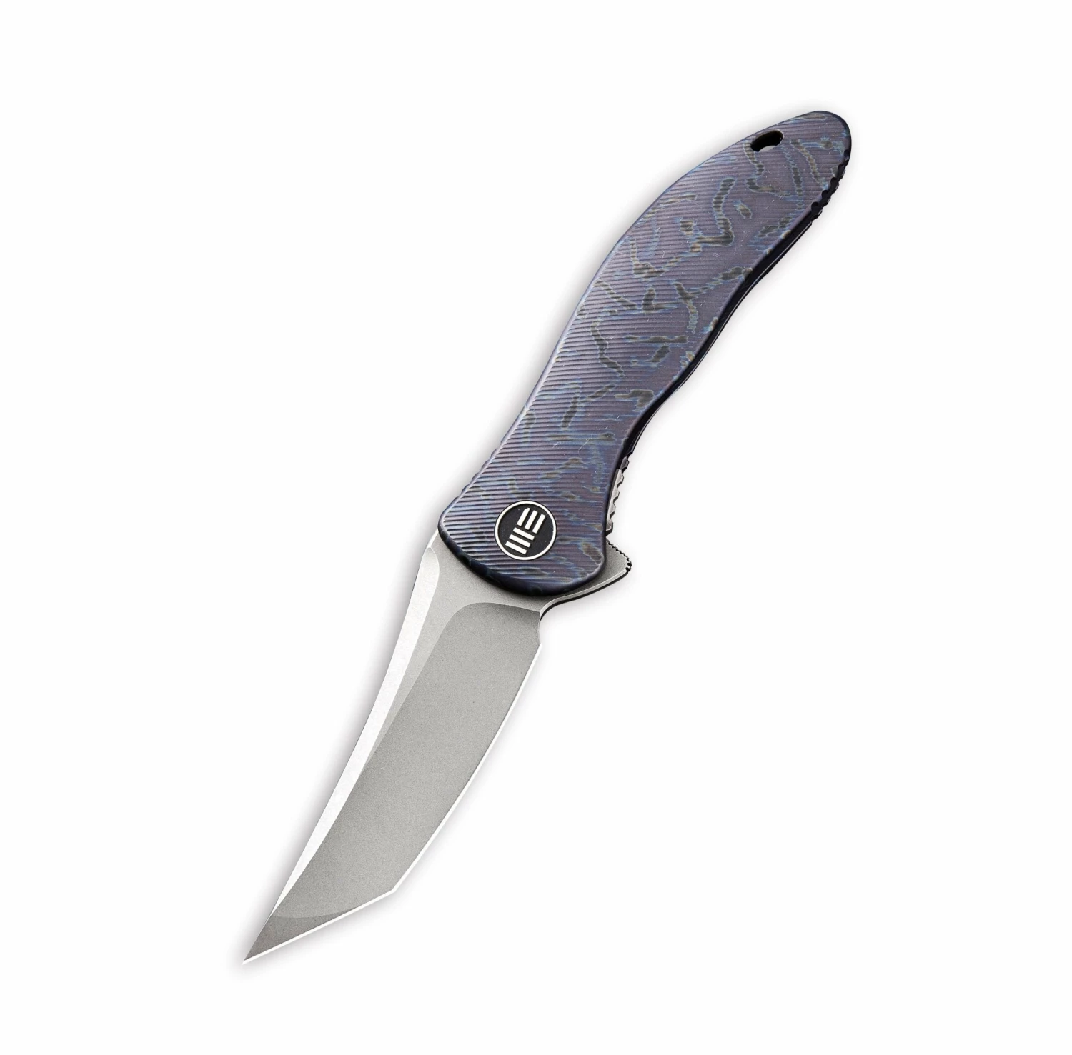 WEKNIFE Synergy2 Flipper Knife Titanium Integral Handle (3.49" M390 Blade) 912D 4 WEKNIFE Synergy2 Flipper Knife Titanium Integral Handle (3.49" M390 Blade) 912D - Image 2