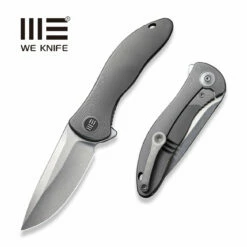 WEKNIFE Synergy2v2 Flipper Knife Titanium Handle (3.49" CPM 20CV Blade) WE18046D-1