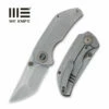 WEKNIFE Thug Thumb Stud Knife Titanium Handle (2.69" CPM 20CV Blade) 2103B -WE KNIFE Sales weknife thug thumb stud knife titanium handle 269 cpm 20cv blade 2103b 800201