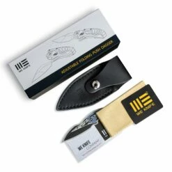 WEKNIFE Typhoeus Adjustable Fixed Blade Knife Titanium Handle (2.27" CPM 20CV Blade) WE21036B-2 -WE KNIFE Sales weknife typhoeus adjustable fixed blade knife titanium handle 227 cpm 20cv blade we21036b 2 446094