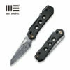 WEKNIFE Vision R Manual Thumb Knife Titanium Handle (3.54" Damasteel Blade) WE21031-DS1 -WE KNIFE Sales weknife vision r manual thumb knife titanium handle 354 damasteel blade we21031 ds1 328137