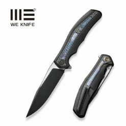 WEKNIFE Zonda Flipper Knife Titanium Handle With Carbon Fiber (4.05" CPM 20CV Blade) WE22016-1