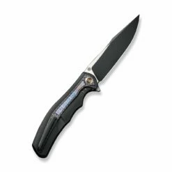 WE KNIFE Sales -WE KNIFE Sales weknife zonda flipper knife black titanium handle with twill carbon fiber flamed titanium inlay 405 black stonewashed cpm 20cv blade satin flat we22016 1 548830