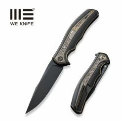 WEKNIFE Zonda Flipper Knife Titanium Handle With Carbon Fiber (4.05" CPM 20CV Blade) WE22016-3