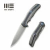 WEKNIFE Zonda Flipper Knife Titanium Handle With Carbon Fiber (4.05" CPM 20CV Blade) WE22016-4 2 WEKNIFE Zonda Flipper Knife Titanium Handle With Carbon Fiber (4.05" CPM 20CV Blade) WE22016-4 -WE KNIFE Sales weknife zonda flipper knife gray hand rubbed titanium handle with blue titanium marble carbon fiber inlay 405 gray hand rubbed cpm 20cv blade we22016 4 636846