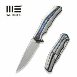 WEKNIFE Zonda Flipper Knife Titanium Handle With Carbon Fiber (4.05" CPM 20CV Blade) WE22016-2